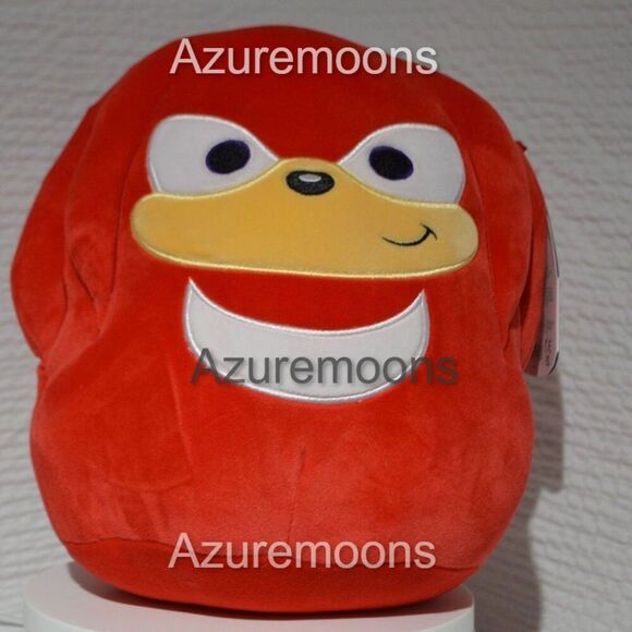 RARE retired NWT Sonic Shadow Squish mallow 10 inch  name knuckles last one - Picture 1 of 6